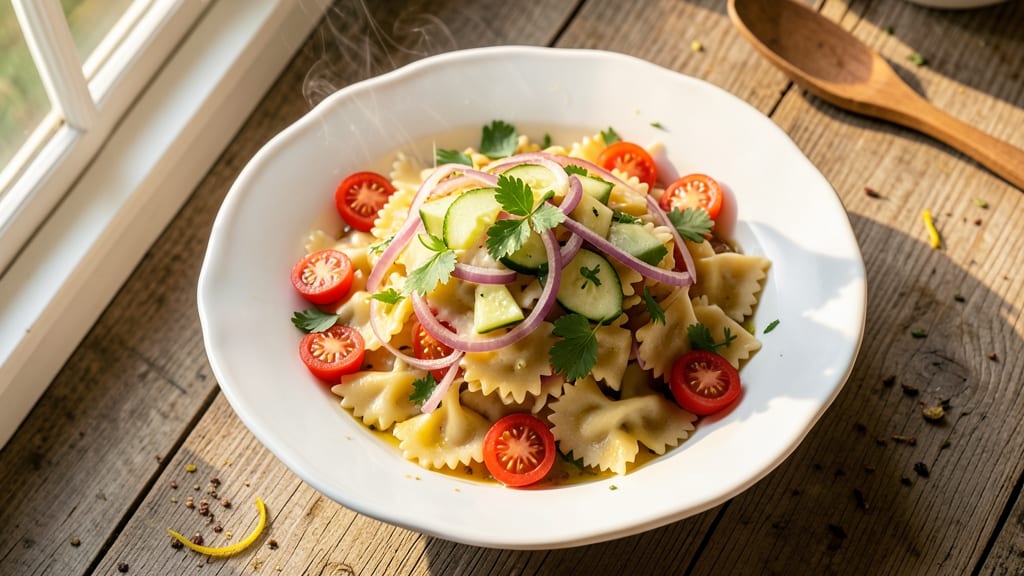 Cold Tomato Pasta Salad Recipe: Bold, Bright, and No-Mayo Crunch