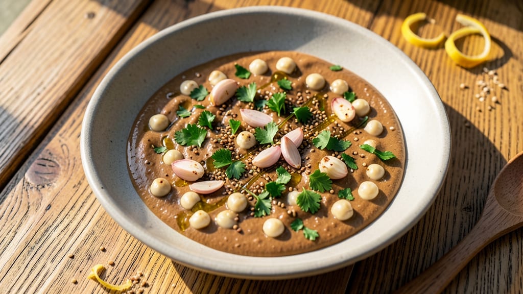Chickpea Tahini Salad Recipe: Nutty Creaminess Meets Crunchy Chickpeas