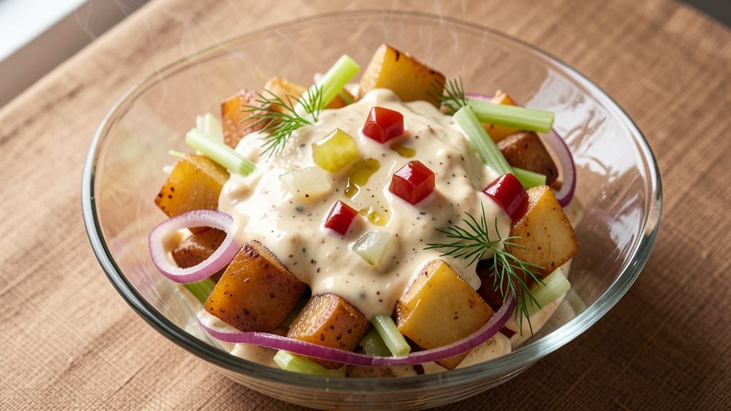 3 Lb Potato Salad Recipe: Picnic-Perfect Crunch and Cream Balance