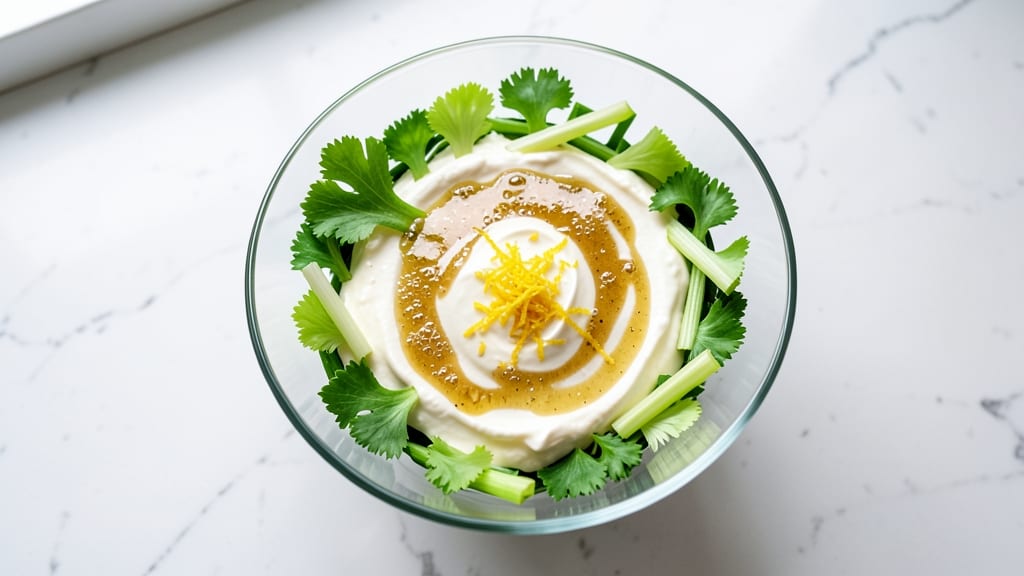 7-Up Salad Recipe With Cream Cheese: Celery Crown Crunch and Citrus-Lime Zing