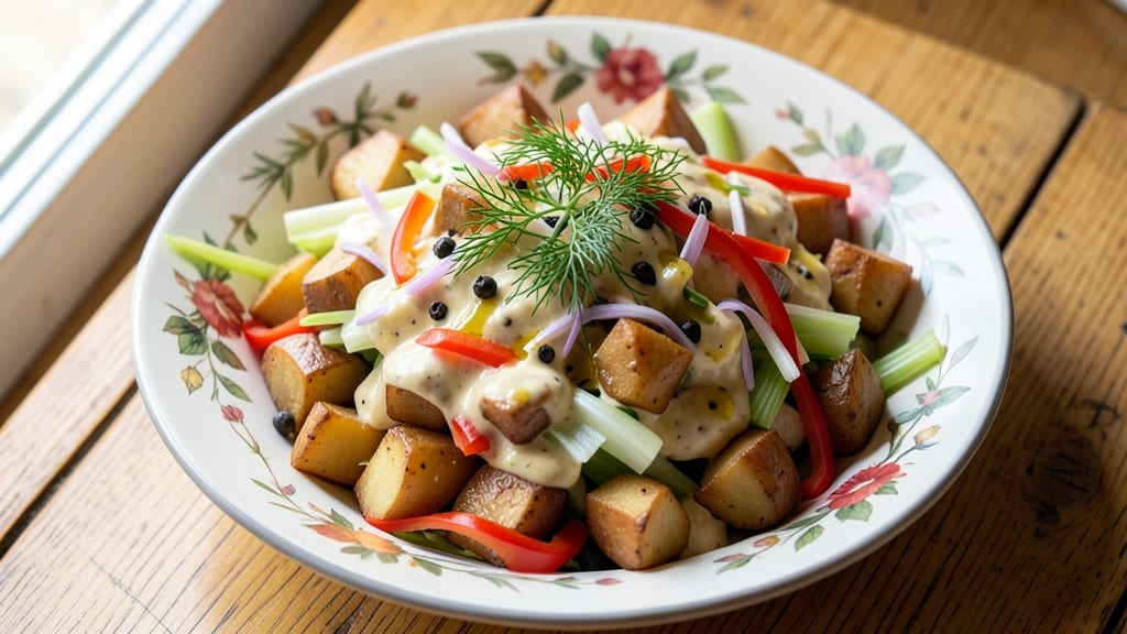 Central Market Aunt Pearl's Potato Salad Recipe: Herb-Infused Crunch Without Mayo Cling