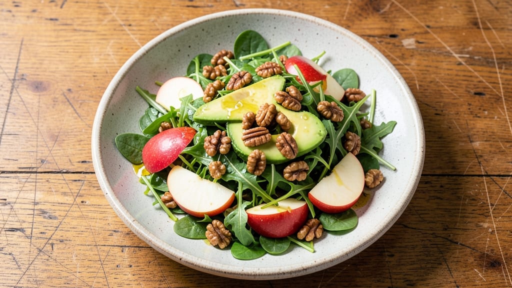 Cleansing Salad Recipe: Detoxifying Greens With Zesty Lemon-Ginger Dressing
