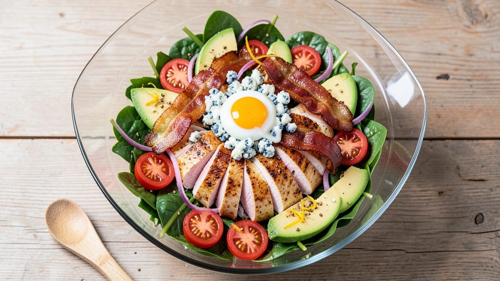 Cheesecake Factory Cobb Salad Recipe: Layered Crunch and Creamy Herb Dressing