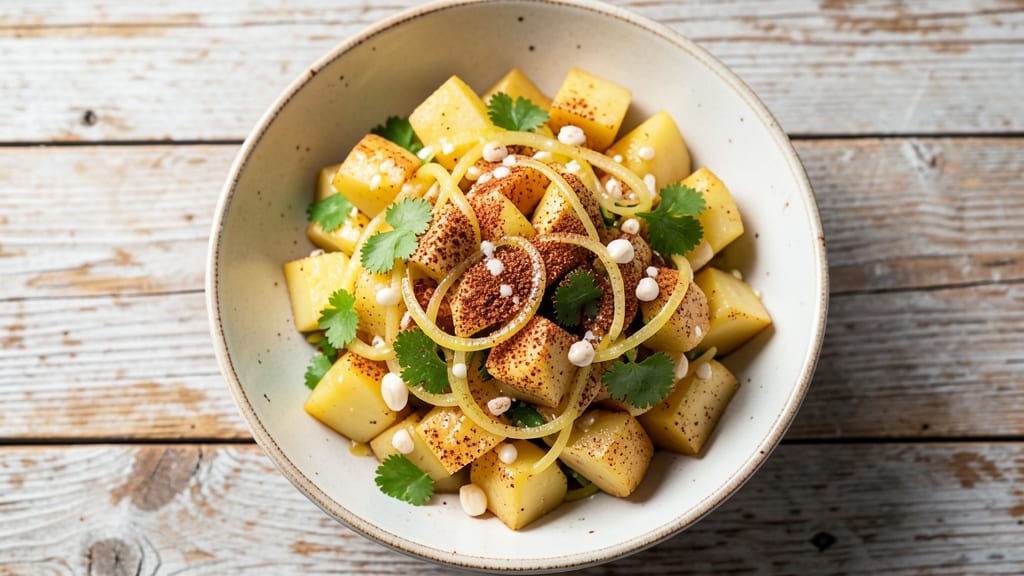 Chamorro Potato Salad Recipe: Smoky Vinegar and Citrus Brightness