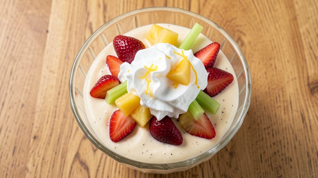 Ambrosia Salad Recipe with Pudding: Southern-Style Layers of Creamy Vanilla and Crunchy Celery