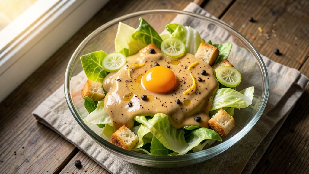 Casear Salad Recipe: Crisp Celery Crowns and Creamy Parmesan Magic