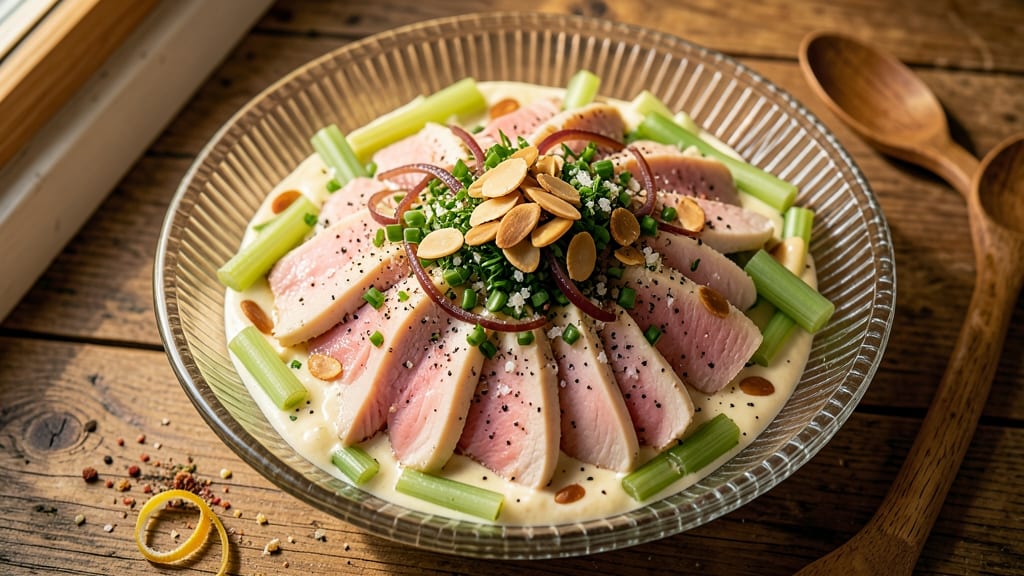 Chicken Salad Recipe for Large Group: Crowd-Pleasing Crunch and Creamy Herb Cheese Harmony