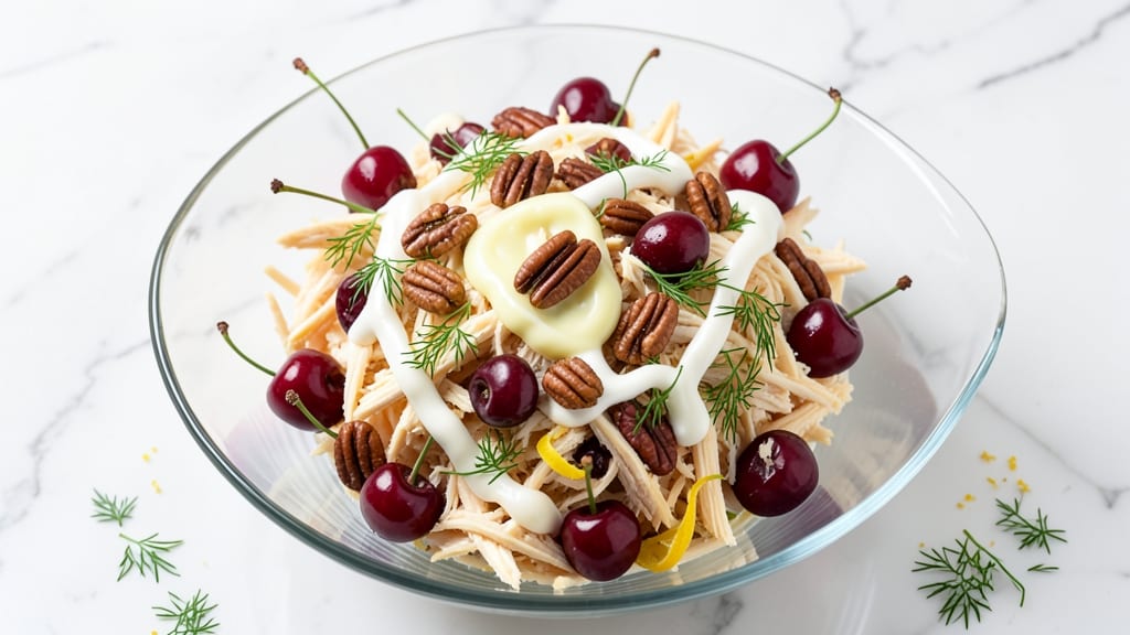 Cherry Republic Chicken Salad Recipe: Sweet-Tart Cherries Meet Herbed Cream Cheese Crunch