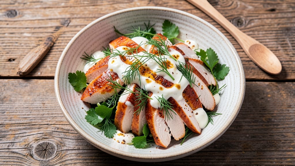 Chicken Salad Recipe Half Baked Harvest: Herb-Infused Yogurt Base With Crunchy Celery Crowns