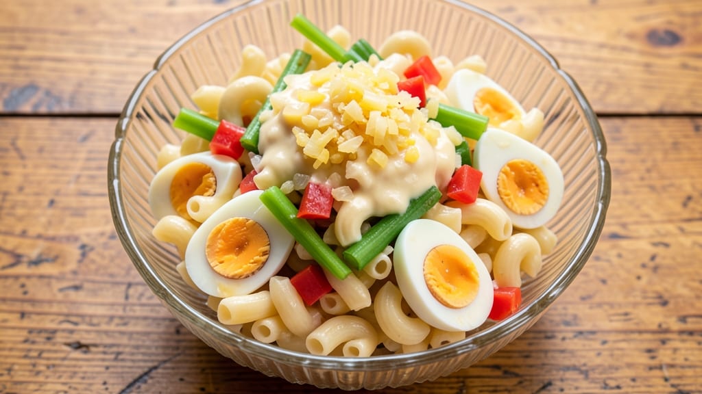1950s Macaroni Salad Recipe: Retro Creamy Crunch With Celery Crowns