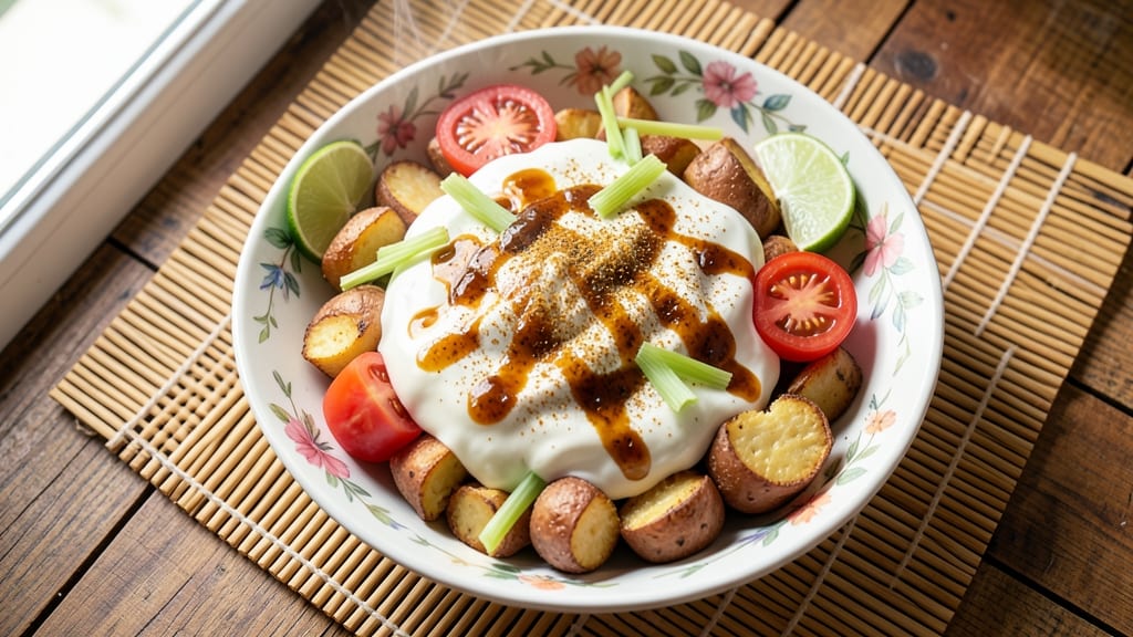 Chaat-Inspired Salad Recipe: Crunchy Celery Crowns and Zesty Tamarind-Lime Kick