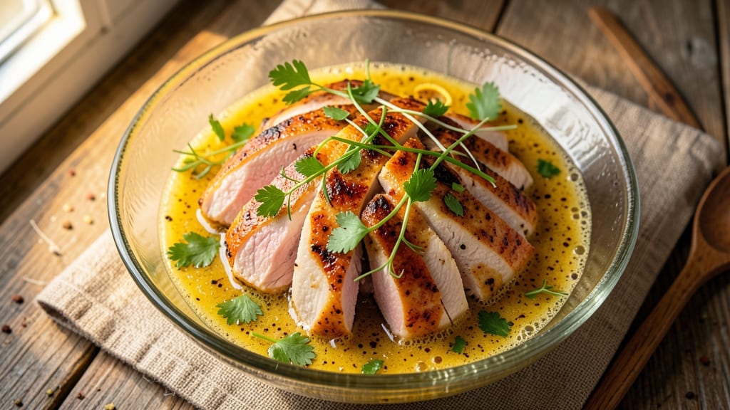 Chicken Salad Marinade Recipe: Citrusy Herb Dressing That Keeps Celery Crisp