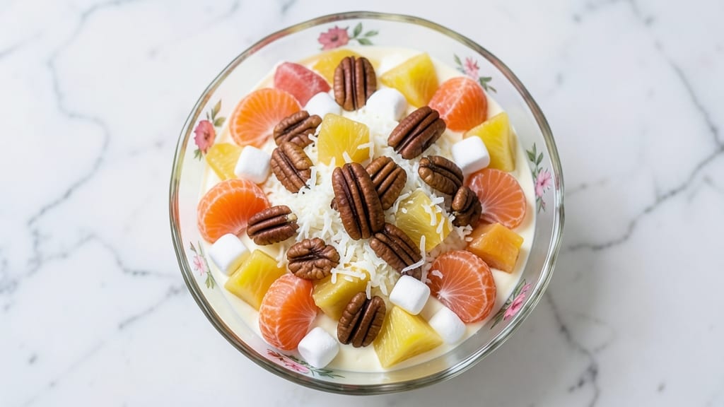Ambrosia Salad Recipe With Mayonnaise: Classic Creamy Crunch in Layers