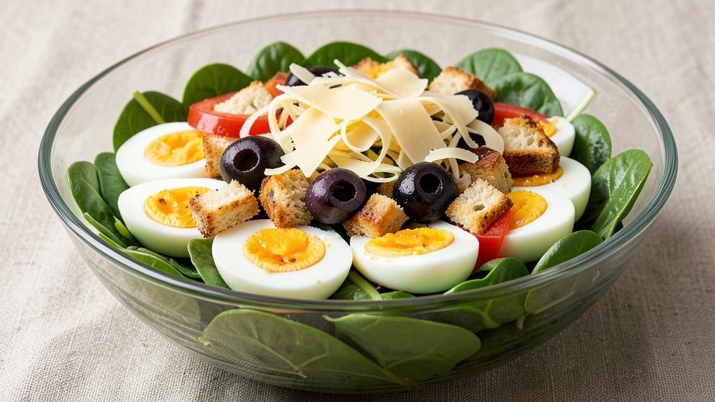 7 Layer Salad Recipe With Spinach: Towering Crunch and Creamy Layers