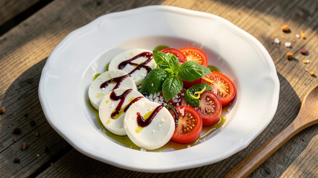 Carrabba's Caprese Salad Recipe: Fresh Mozzarella, Heirloom Tomatoes, and Basil Bliss