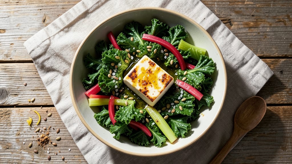 ABC Kitchen Kale Salad Recipe: Crisp Celery Crowns and Nutty Seed Topping