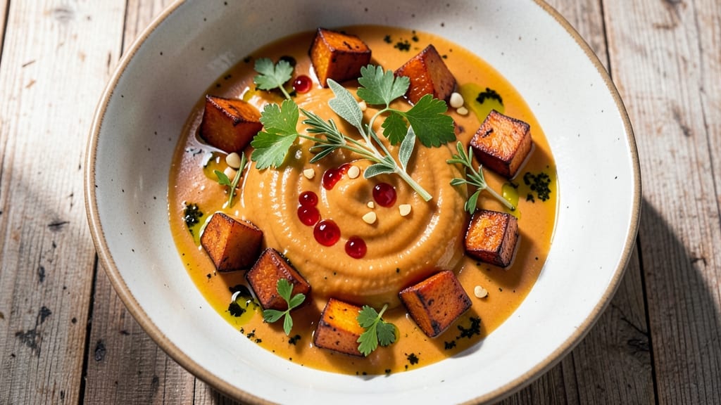 Sweet Potato Salad Dressing Recipe: Roasted Sweetness With Herbed Tang