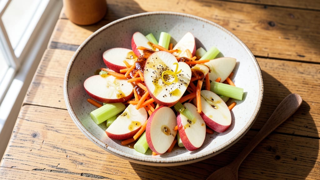 Carrot Celery Apple Salad Recipe: Crunchy Crowns and Sweet-Tart Harmony