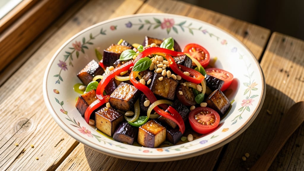 Catalan Salad Recipe: Smoky Roasted Pepper and Anchovy Crunch