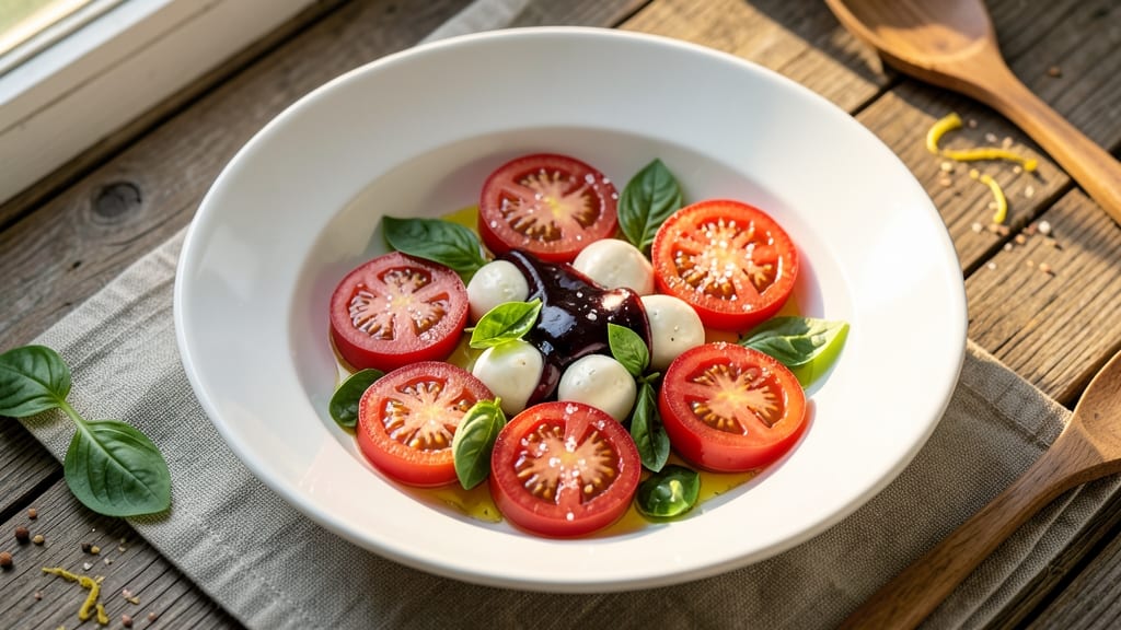Caprese Salad Ddv Recipe: Tomato, Mozzarella, and Basil Freshness