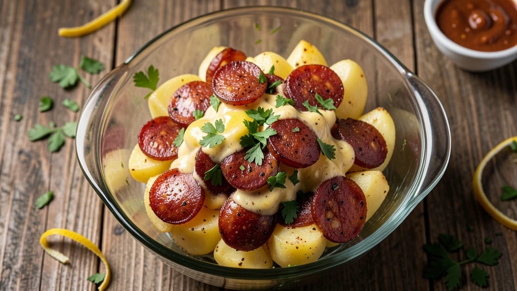 Chorizo Potato Salad Recipe: Smoky Spice and Creamy Crunch Fusion