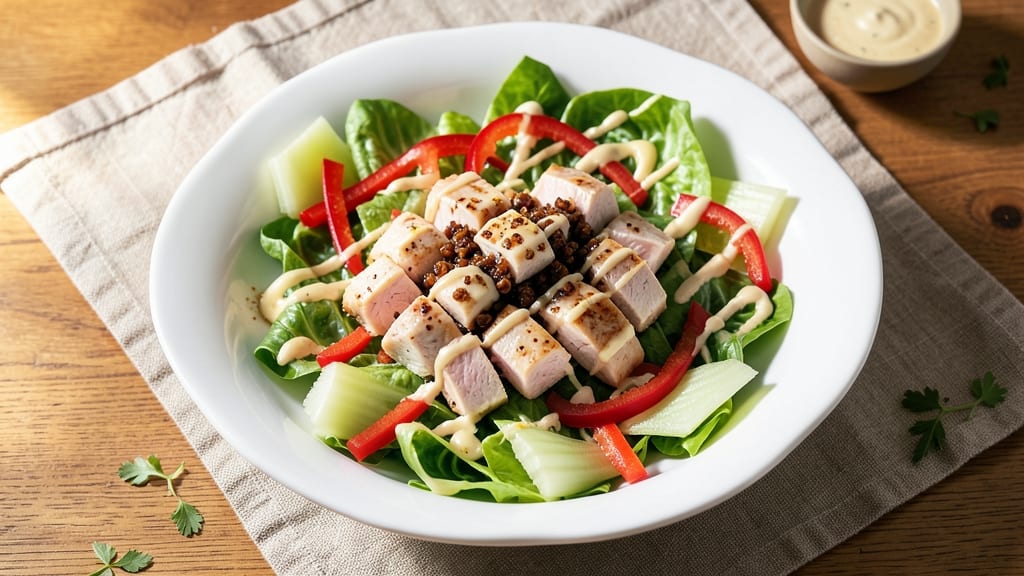 Alexis' Chopped Salad Recipe: Smoky Chipotle Ranch Meets Crisp Celery Crowns