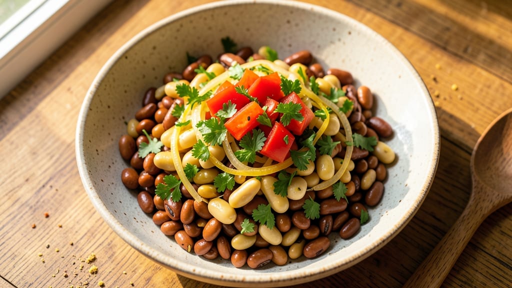 3 Bean South African Three Bean Salad Recipe: Bold Spice and Crunch in One Bowl