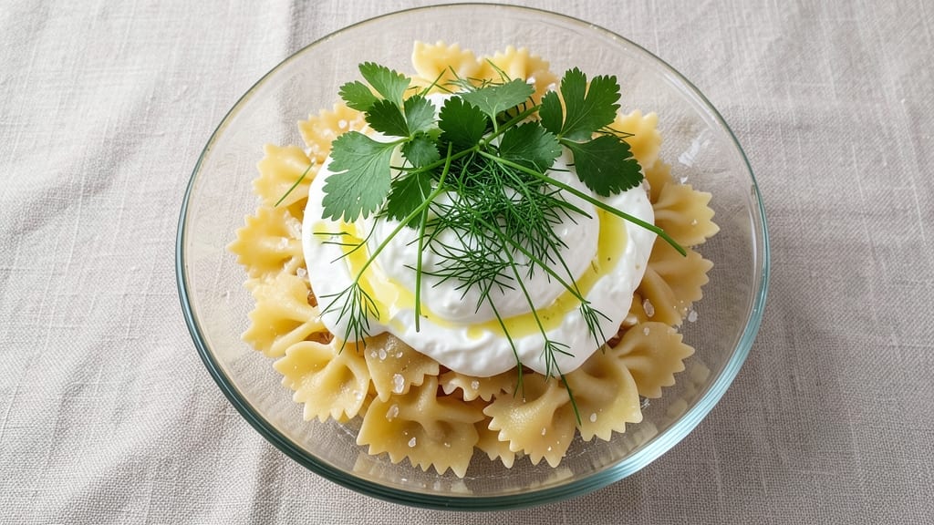 Central Market Pasta Salad Recipe: Herb-Infused No-Mayo Creaminess With Celery Crown Crunch