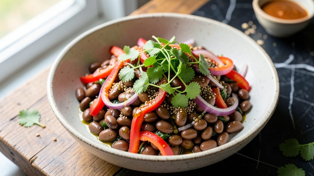 Zesty Black Bean Salad Recipe: Bright Lime and Cilantro Zing