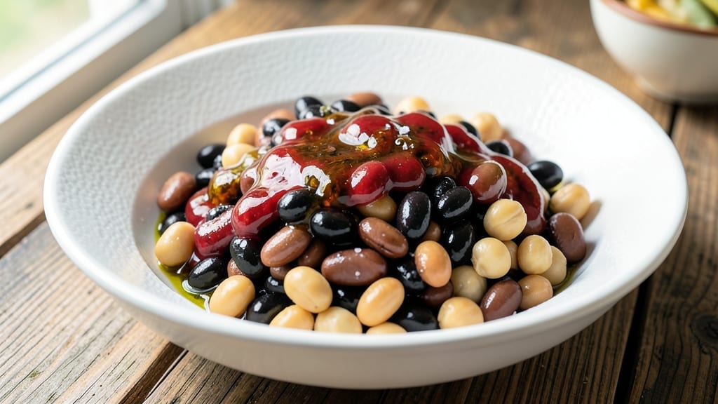 Triple Bean Salad Recipe: Crunchy Tri-Color Texture That Stays Fresh
