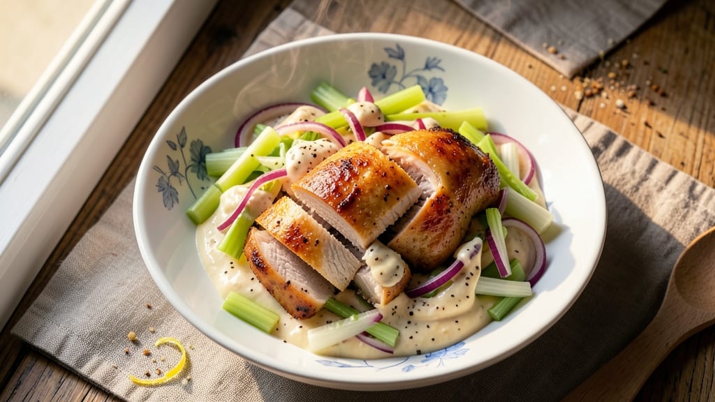 Chic Fil A Chicken Salad Recipe: Buttery Herb Dressing Without Mayo Cling