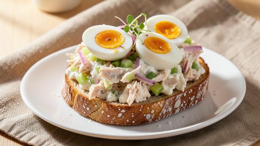 Chicken Salad Sandwich Recipe with Boiled Eggs: Classic Comfort With Crunchy Egg Bites