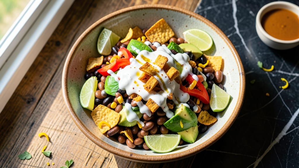 Taco Salad Recipe With Kidney Beans: Hearty Protein-Packed Fiesta Bowl