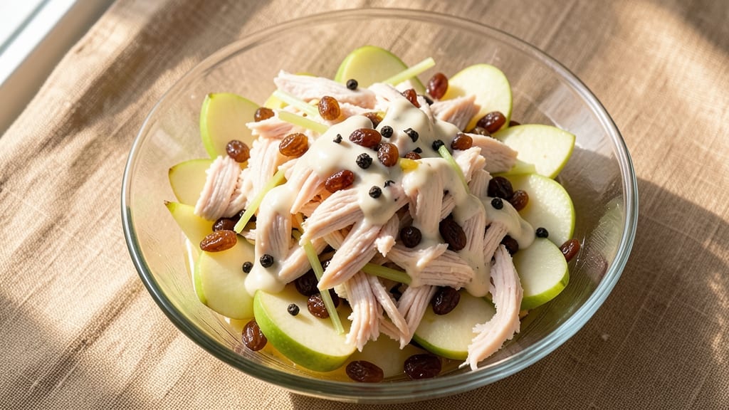 Chicken Salad with Apples and Raisins Recipe: Sweet-Tart Bites for Picnic Perfection