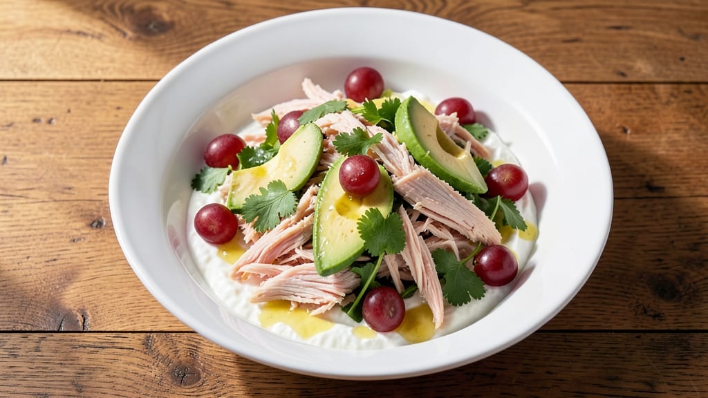 Chicken Salad Recipe No Mayo With Grapes: Sweet-Tart Crunch Without Dressing Cling