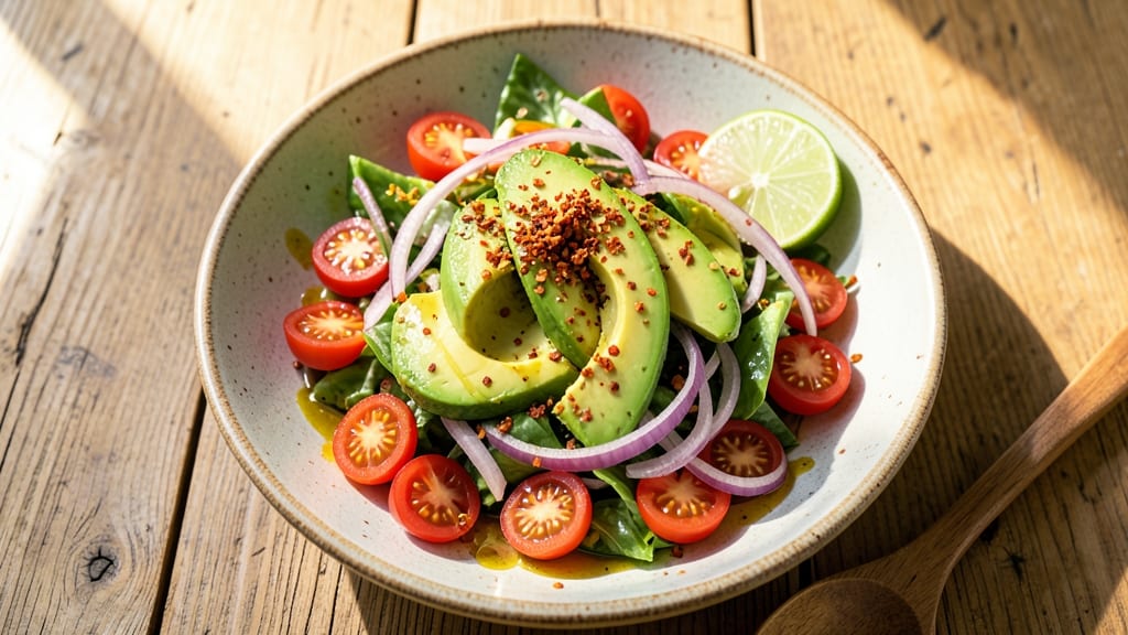 Chilean Avocado Salad Recipe: Zesty Lemon and Chili Crunch Fusion