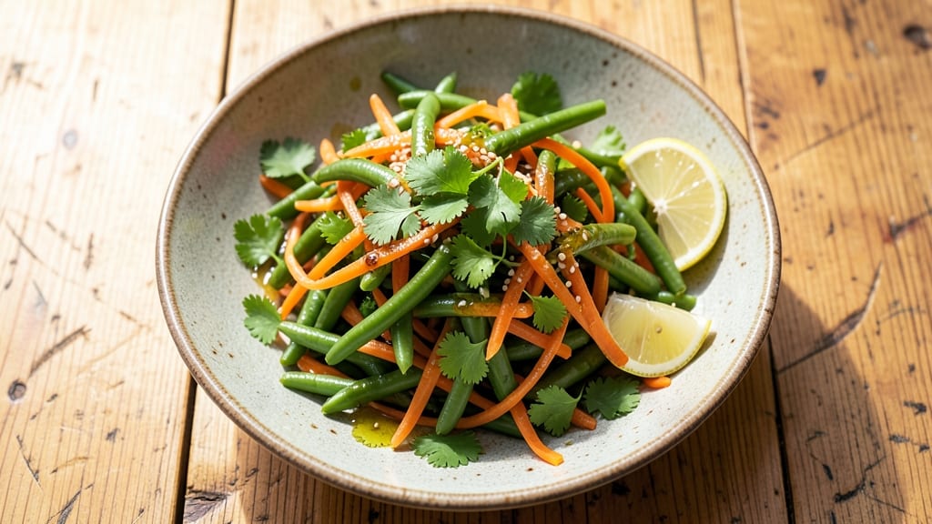 Carrot Green Bean Salad Recipe South Africa: Zesty Citrus-Herb Crunch in 15 Minutes