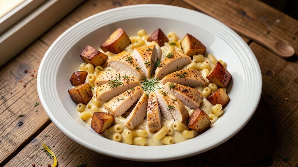 Chicken Macaroni Potato Salad Recipe: Ultimate Crunch-Meets-Cream Fusion