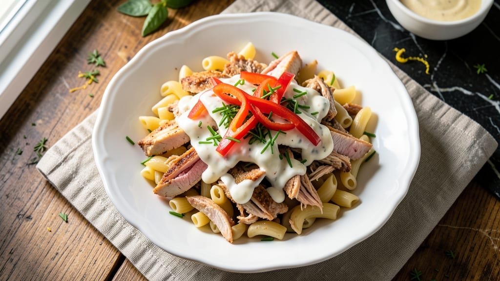Chicken Macaroni Salad Recipe With Condensed Milk: Ultra-Creamy Texture Without Mayo Cling