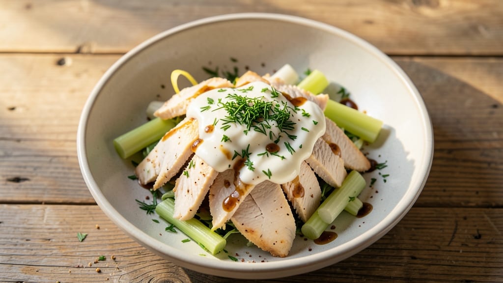 Chicken Salad Appetizer Recipe: Herb-Infused Protein Bites With Crunchy Celery