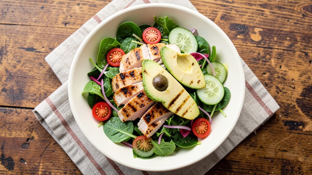 200-Calorie Salad Recipe: Protein-Packed Freshness in Every Bite