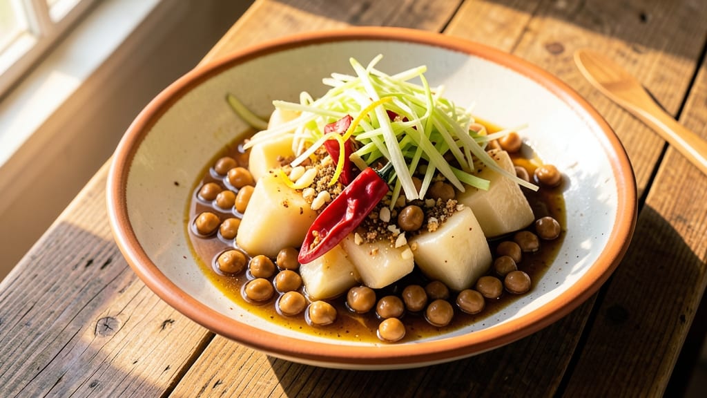 Chuka Salad Recipe: Spicy Chickpea and Celery Crunch Fusion