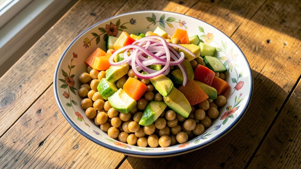 Citrus Chickpeas Salad Recipe: Zesty Brightness With Crunchy Texture
