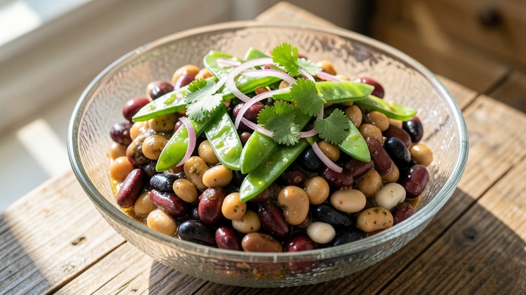 6 Bean Salad Recipe: Hearty Picnic Potluck in 15 Minutes