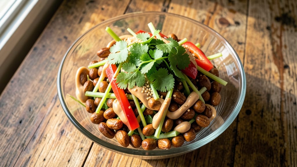 Circus Peanut Salad Recipe: Crunchy Celery Crowns and Smoky Peanut Bliss