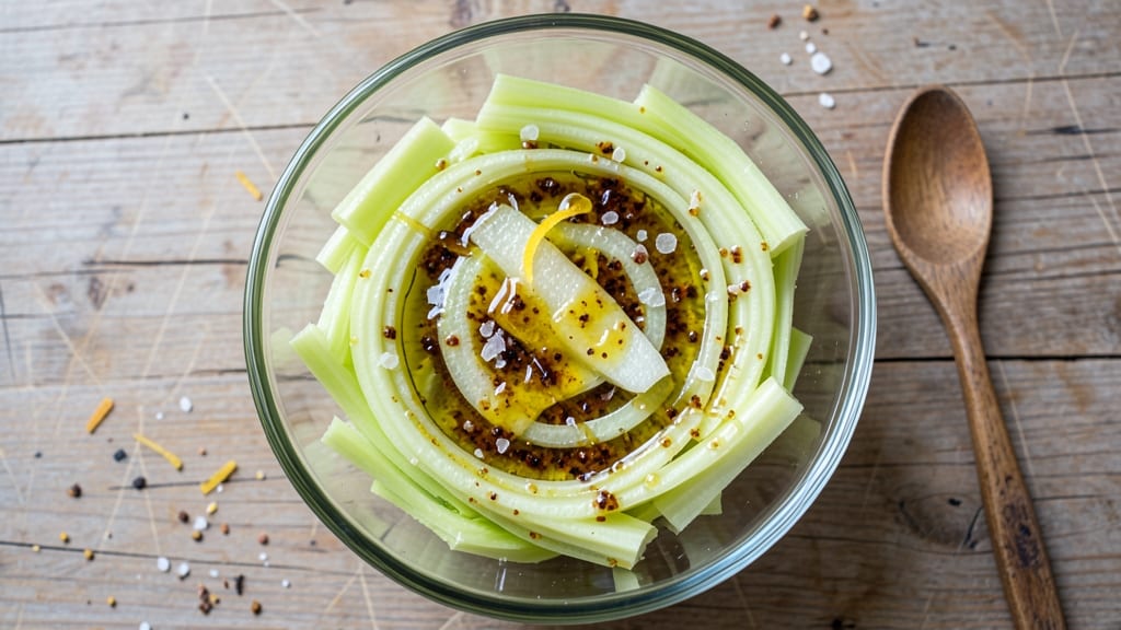 Chris Wark's Salad Recipe: Bold Celery Crown Crunch With Zero Mayo Cling
