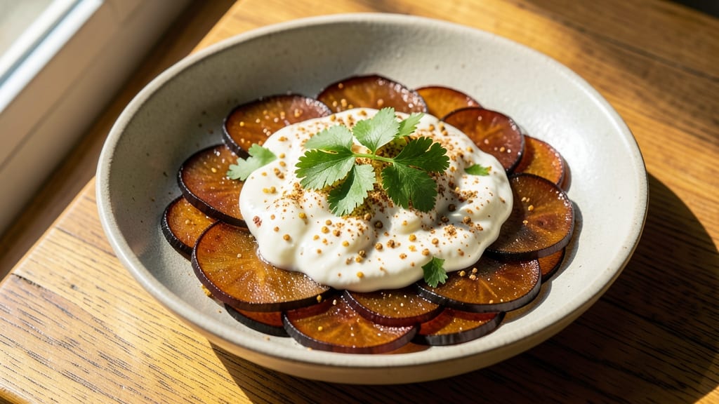 Chukandar Salad Recipe: Crisp Celery Crowns and Herb-Yogurt Fusion