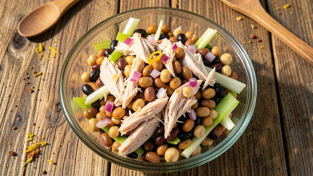 Tuna and 3 Bean Salad Recipe: Protein-Packed Picnic Perfection
