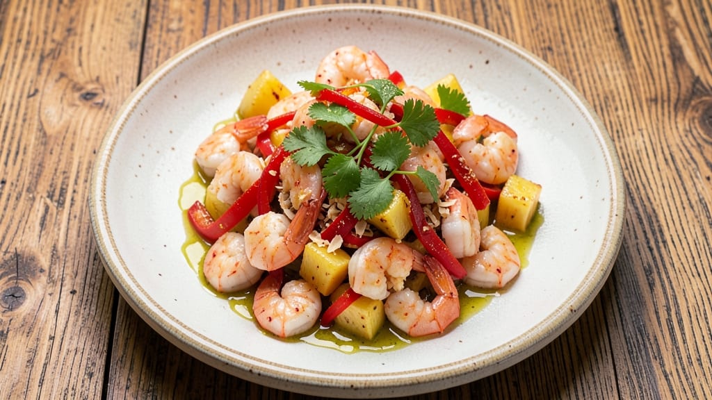 Caribbean Shrimp Salad Recipe: Tropical Zing With Citrus-Lime Kick