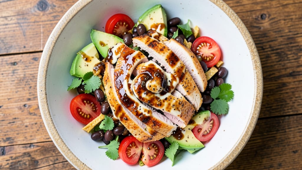 Chili's Santa Fe Chicken Salad Recipe: Spicy Southwest Chicken with Zero-Mayo Cream Cheese